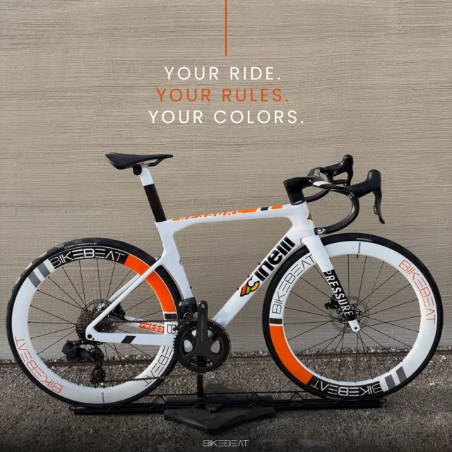 Your ride. Your rules. Your colours. 🎨🚲⁠
⁠
Mit unserem BikeBeat Custom Programm helfen wir, Laufräder so individuell wie ihre Fahrer zu machen – weg vom Mainstream, rein in deine Farben, dein Ride und deine Regeln. 😎✨⁠
⁠
Vielen Dank an unseren Händler @tonis_radleck für das Vertrauen! Das Cinelli Pressure Custom – perfekt auf das Rad abgestimmt und ein echter Hingucker auf jeder Tour. 💥⁠
⁠
Mehr Infos zu unserem Custom-Programm findet ihr unter www.bikebeat.de⁠
⁠
Kontaktiert uns gerne mit euren Ideen – wir freuen uns auf euch!⁠
⁠
#BikeBeat #CustomWheels #UniqueRide #YourRideYourRulesYourColors #AbhebenVomMainstream #CyclingVibes #BikeLife⁠
⁠
-----------------------------------------⁠
⁠
Your ride. Your rules. Your colours. 🎨🚲⁠
⁠
With our BikeBeat Custom Program, we help make wheels as unique as their riders – stepping away from the mainstream and straight into your colours, your ride, your rules. 😎✨⁠
⁠
Big thanks to our dealer @tonis_radleck for the trust! The Cinelli Pressure Custom – perfectly matched to the bike and a true eye-catcher on every ride. 💥⁠
⁠
Find out more about our Custom Program at www.bikebeat.de.⁠
⁠
Feel free to reach out with your ideas – we’re excited to hear from you!